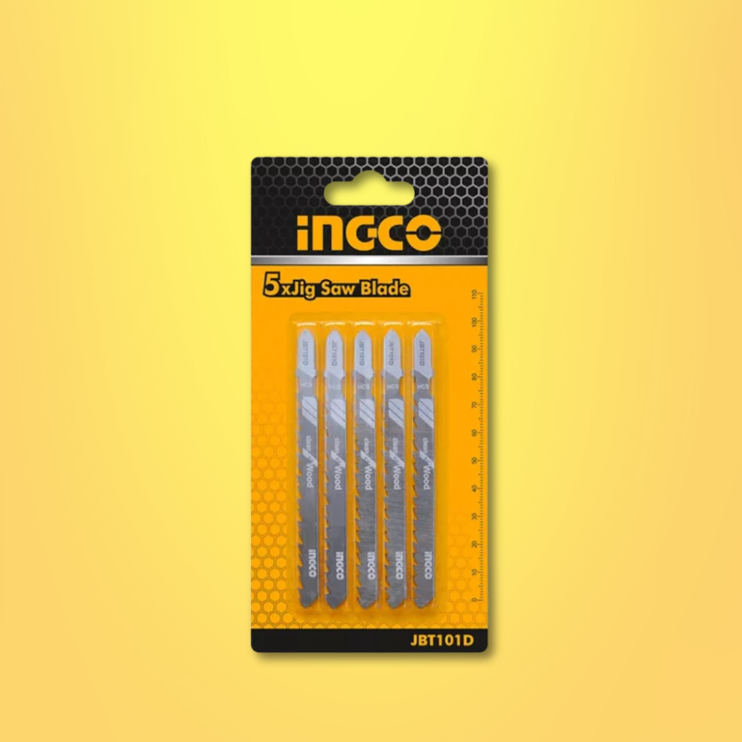 Ingco 5 Pieces Jigsaw Blade for Wood - JBT101D