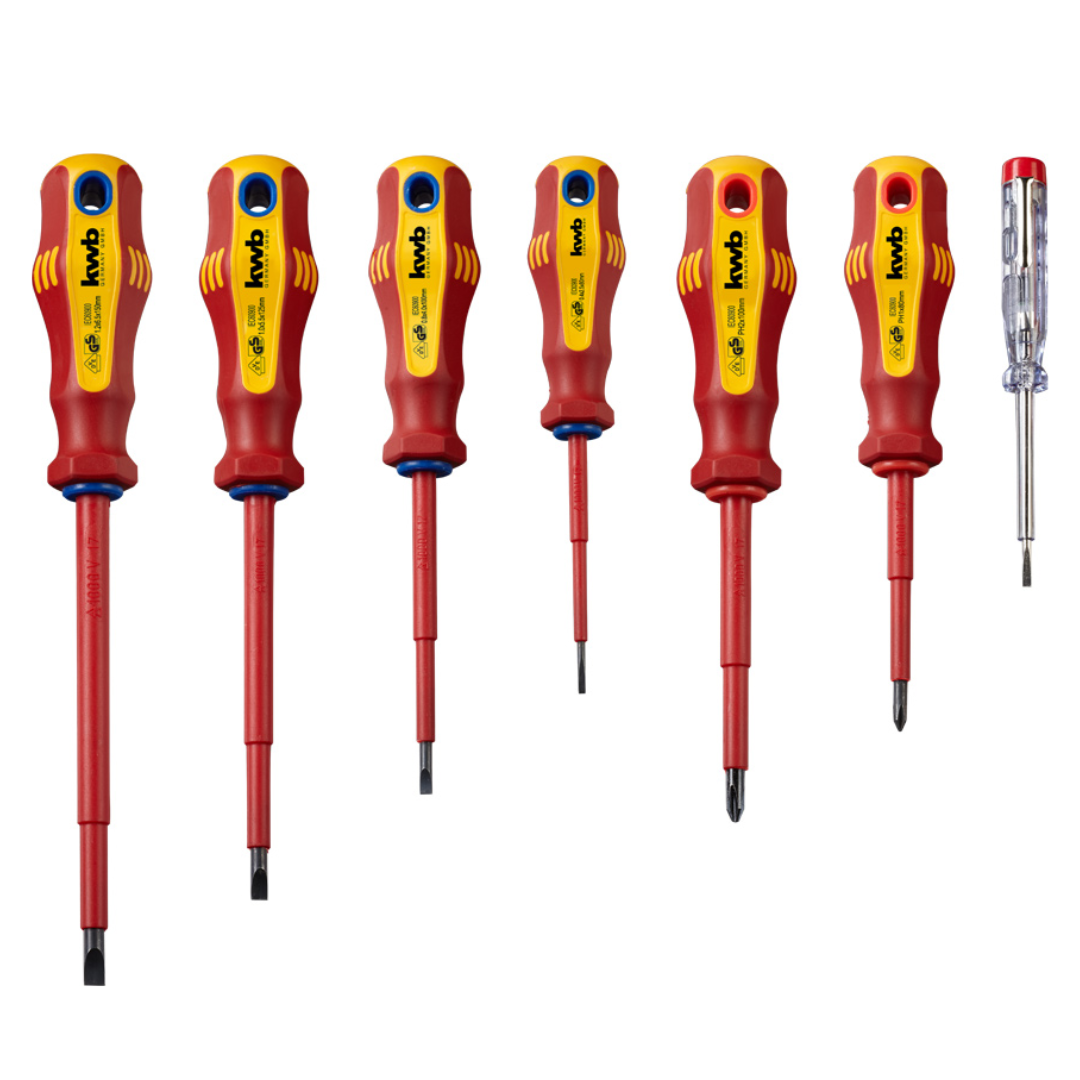 Kwb 7 Pieces Electrician Screwdriver Set - 665307