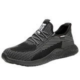 Breathable Steel Toe Cap Unisex Safety Shoes