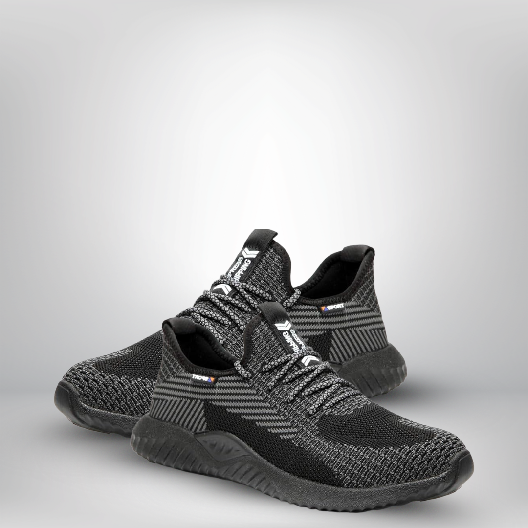 Breathable Steel Toe Cap Unisex Safety Shoes
