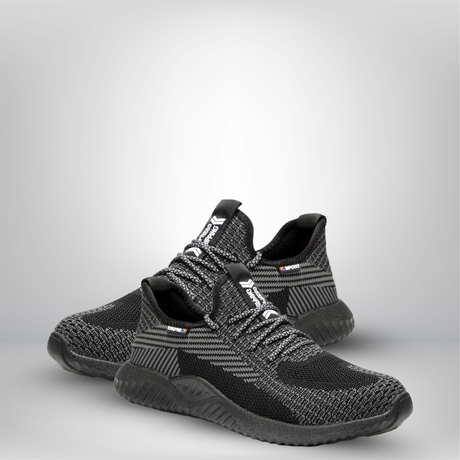 Breathable Steel Toe Cap Unisex Safety Shoes