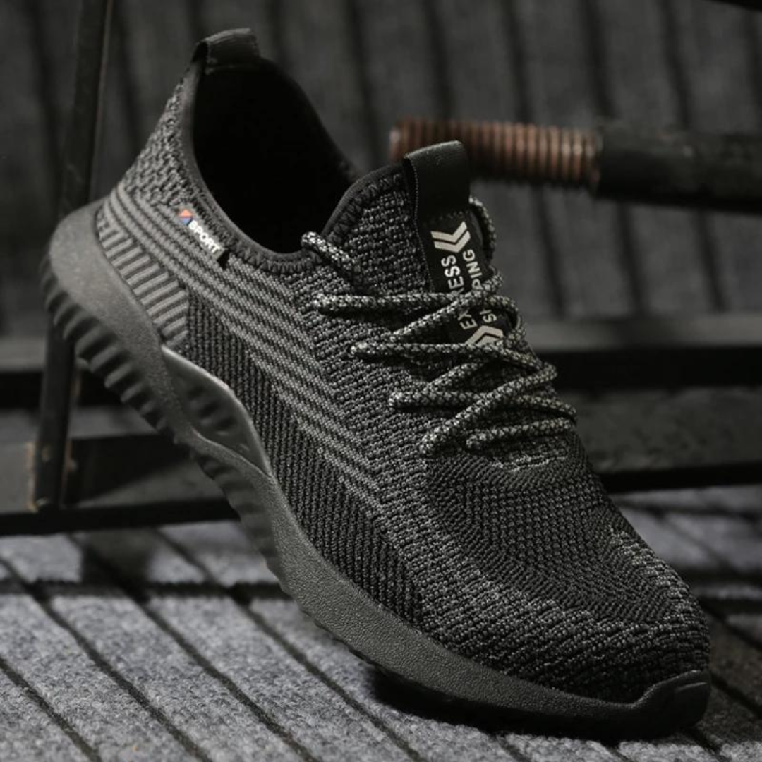 Breathable Steel Toe Cap Unisex Safety Shoes