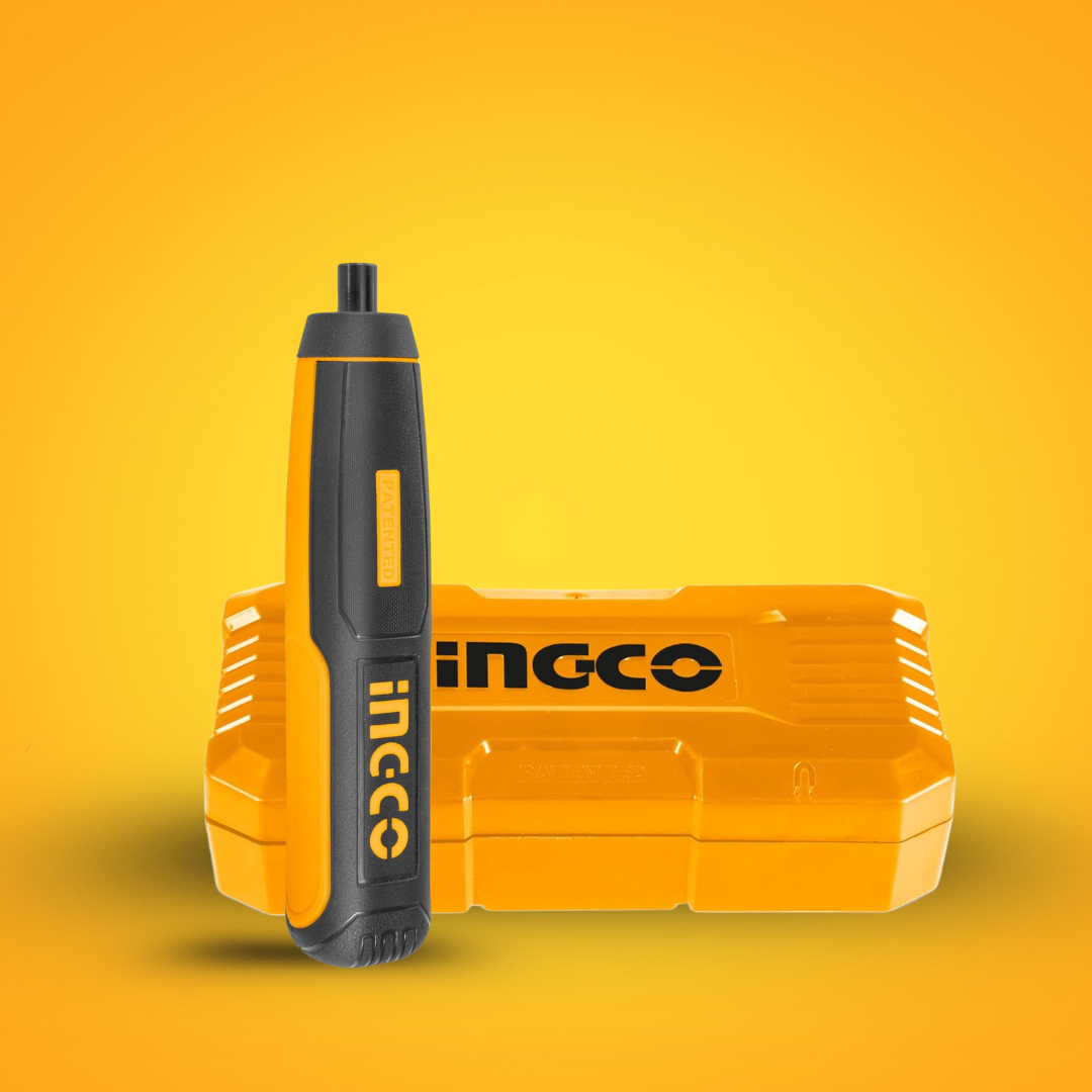 Ingco Rechargeable Lithium-ion Screwdriver 4V with 42 Pieces Accessories - CSDLI0403