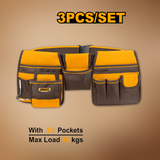 Ingco Professional Waist Tools Bag Belt with 10 Pockets - HTBP020328