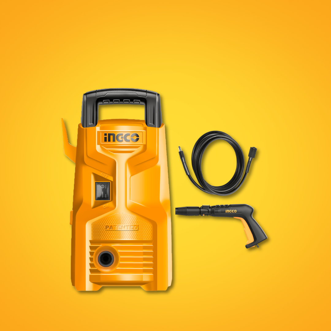 Ingco High Pressure Washer 1200W 90Bar - HPWR12008