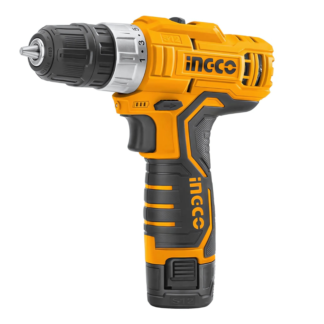 Ingco Lithium-Ion Cordless Hammer Impact Drill 12V - CIDLI1232