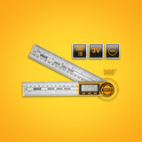 Ingco Digital Angle Ruler - HDAR20701