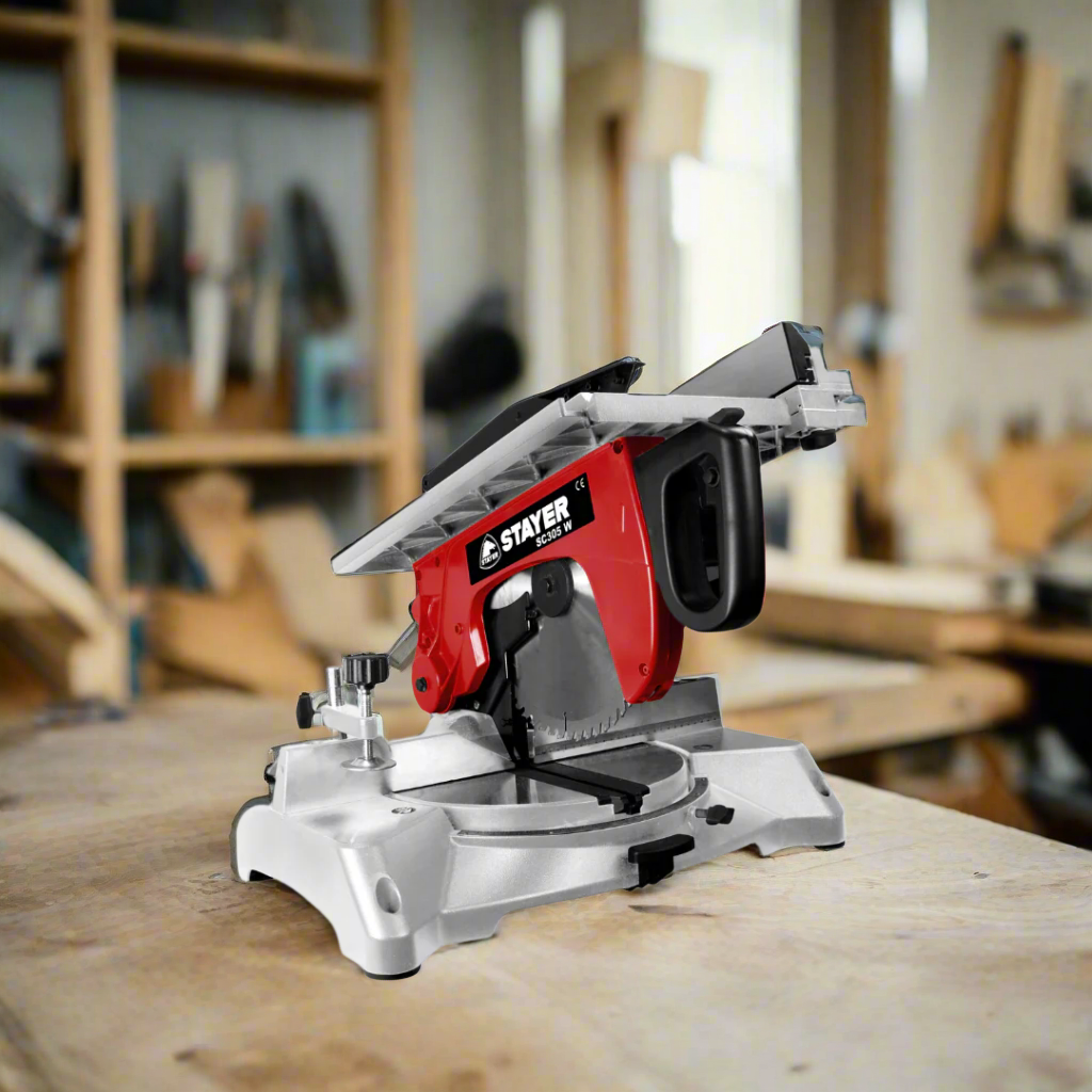 Stayer 1800W Combined Mitre Saw 305mm - SC305CW