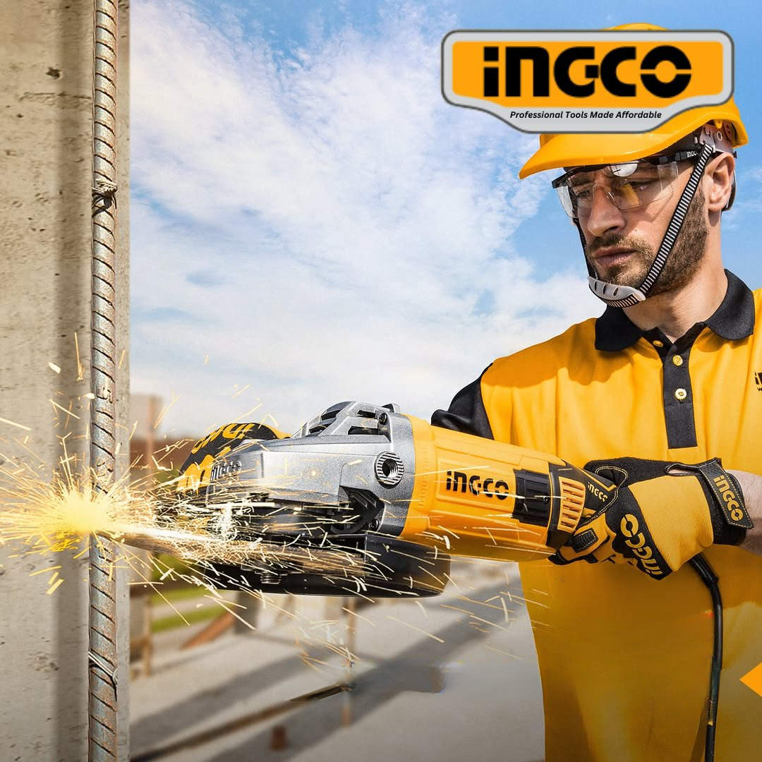 Ingco 5"/125mm Angle Grinder 1500W - AG150028