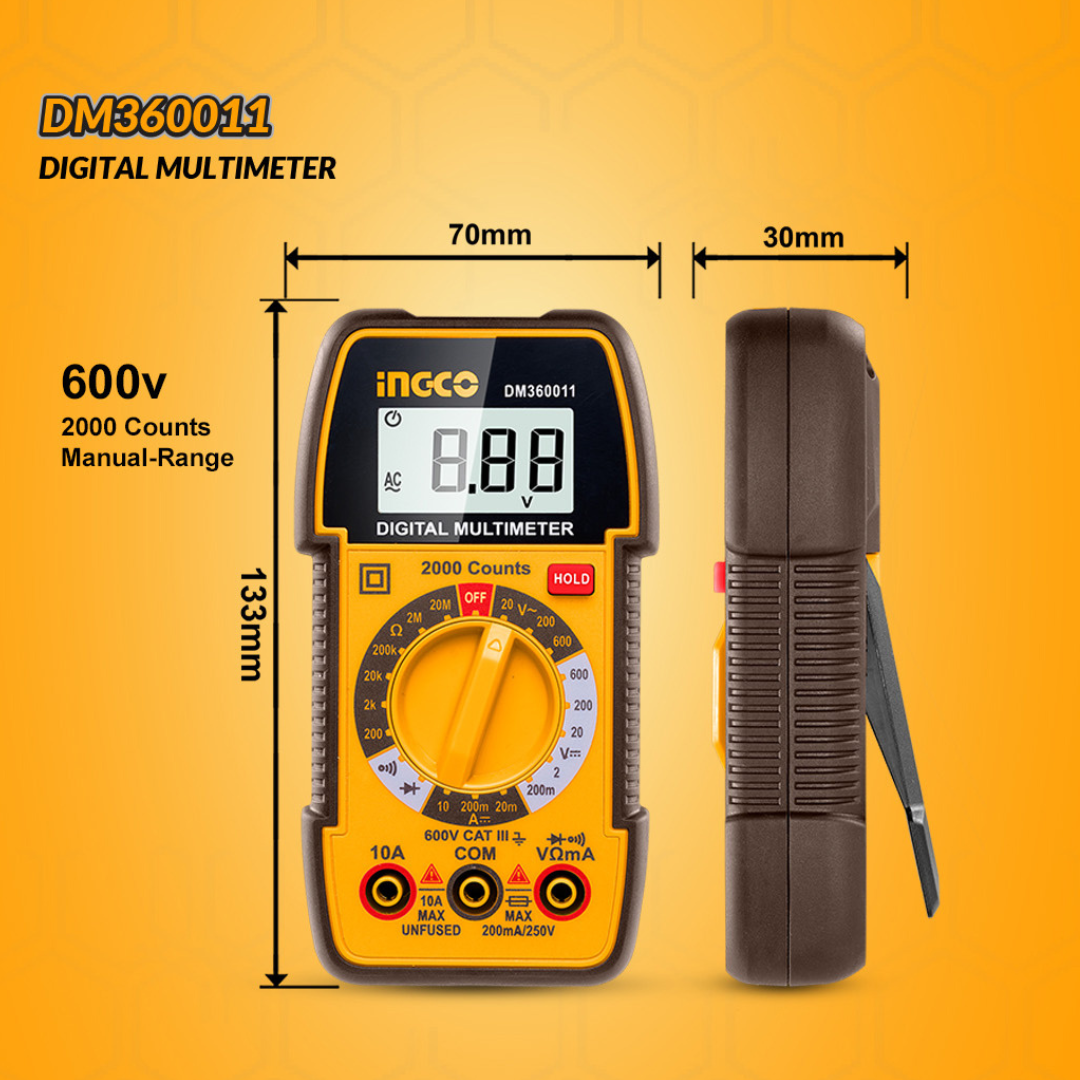 Ingco Digital Multimeter - DM360011