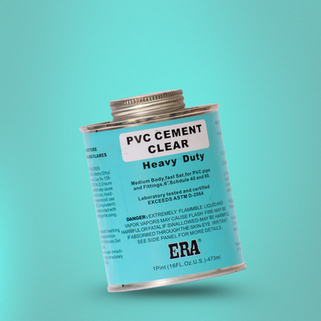 ERA Heavy Duty PVC Cement Clear Glue - 118ml, 177ml, 473ml