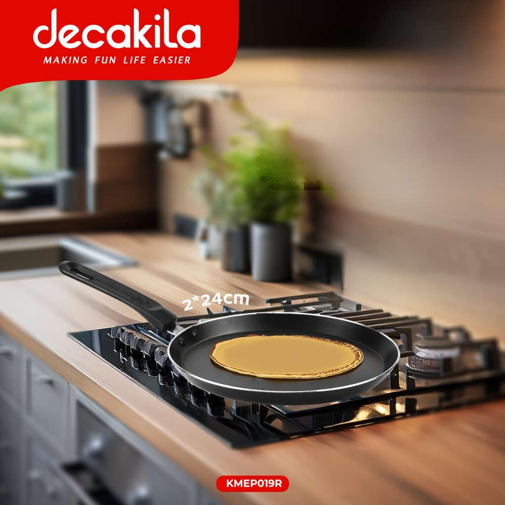 Decakila 24x2cm Crepe Pan - KMEP019R
