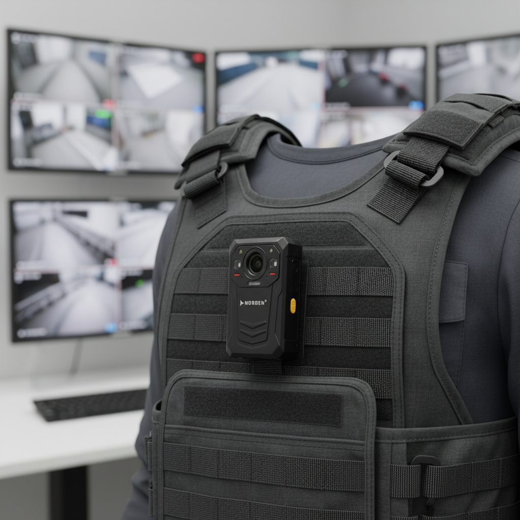 Norden 64MP Body Worn Camera - ENC-HBCZF-10R-84-64GB