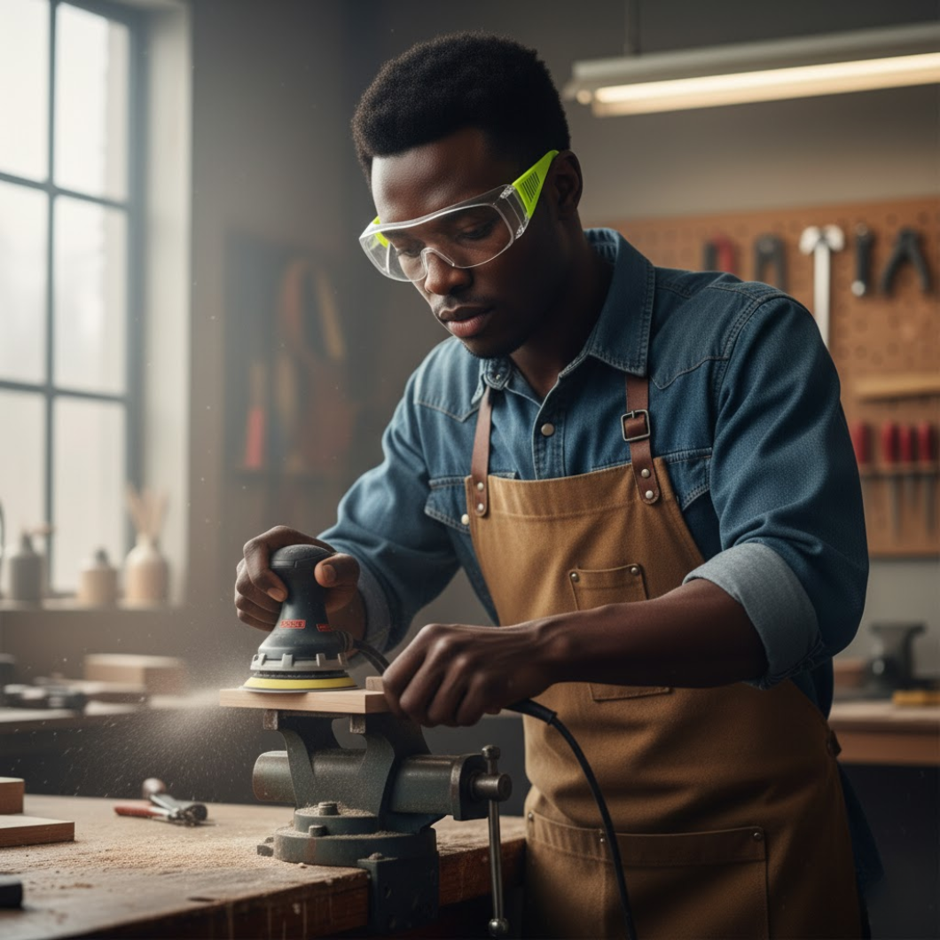 Dyllu Flank Protection Safety Goggles - DTSG1803