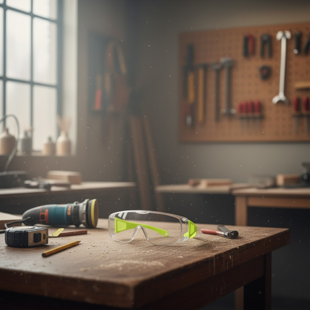 Dyllu Flank Protection Safety Goggles - DTSG1803