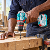Total 20V Compact Brushless Cordless Drill Kit with 55Nm Maximum Torque - TDLI205582