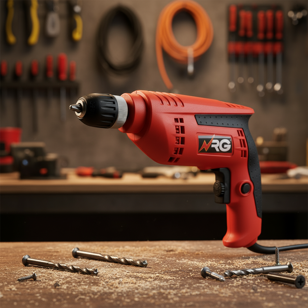 NRG Electric Drill 10mm 500W  - VSR-10