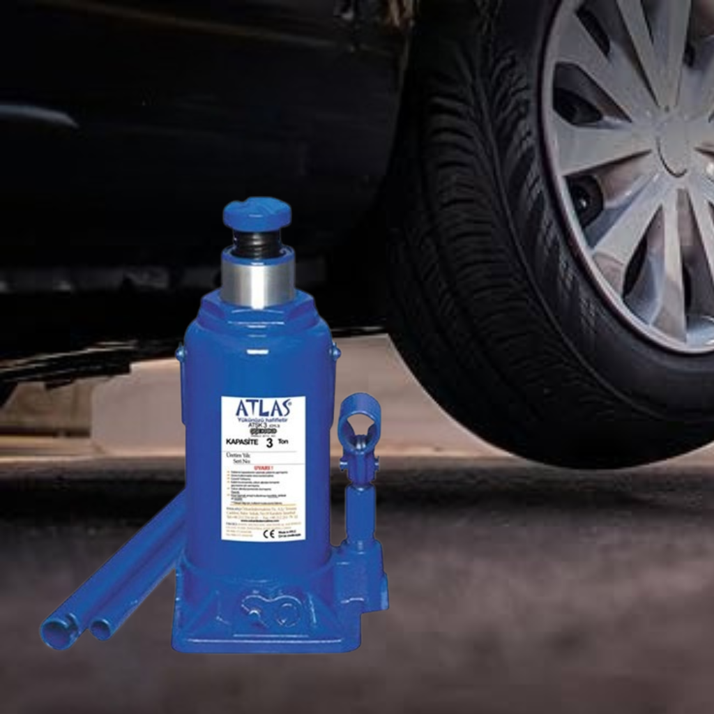 Atlas Bottle Jack 3 Ton - ATLAS-BJ-3