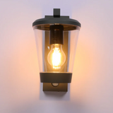 Cavado Dark Grey E27 Modern Outdoor Lantern Wall Light - 40W