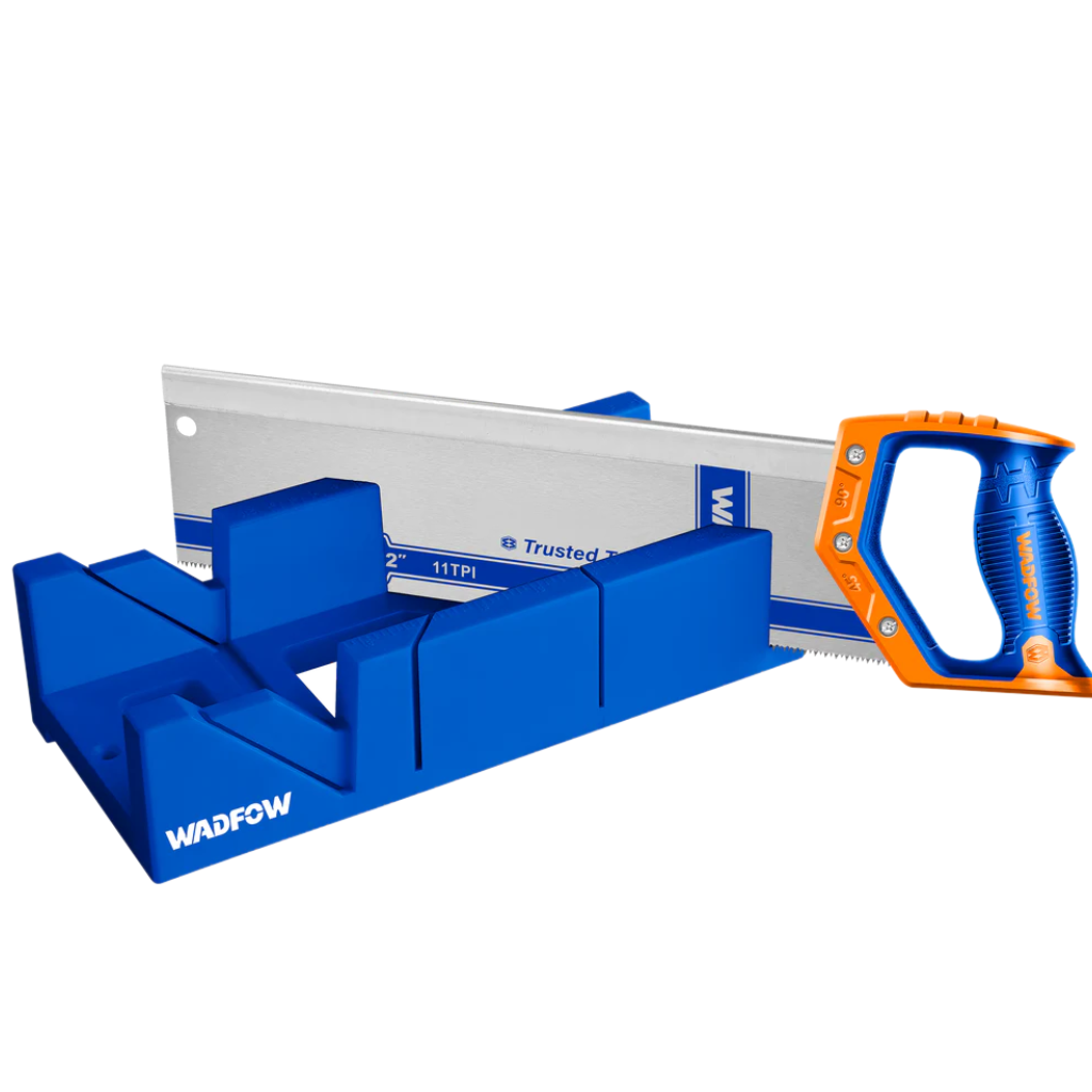 Wadfow 12" Mitre Box and Back Saw Set - WHW2112