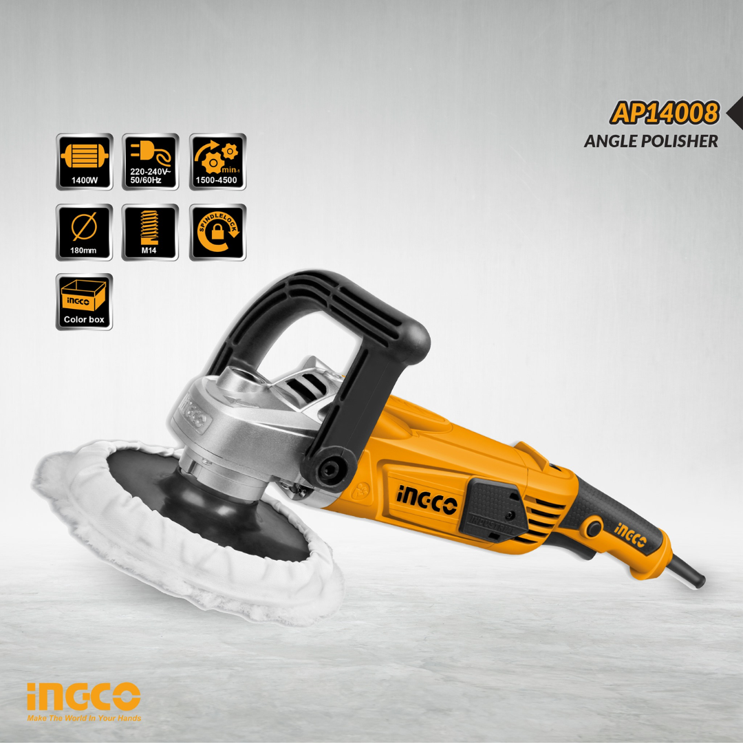 Ingco Angle polisher 1400W - AP14008