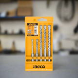 Ingco 5 Pieces SDS Plus Hammer Drill Bit Set - AKD2052