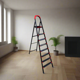 Anka 7+1 Steps Ladder Steel Mary Brand  Black - ANKA-7-1