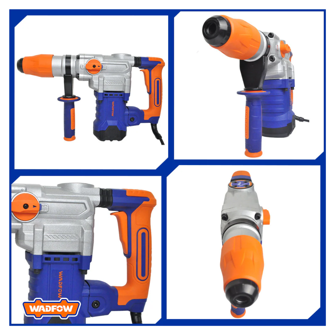 Wadfow 1600W Rotary Hammer - WRH3D38