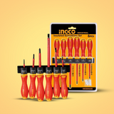 Ingco 6 Pieces Insulated Screwdriver Set - HKISD0608