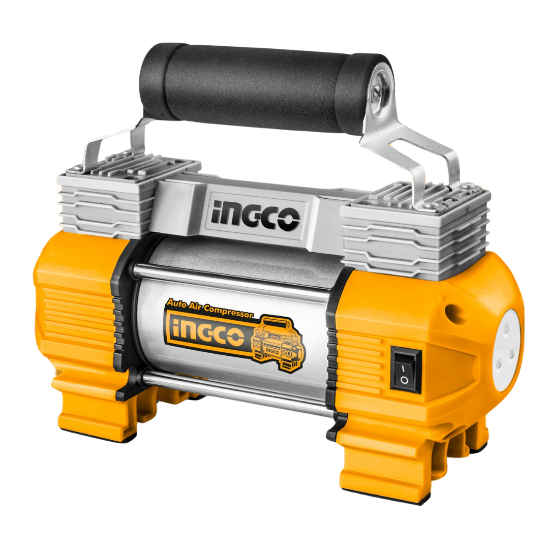 Ingco Auto Air Compressor 18A 120Psi with LED Light - AAC2508
