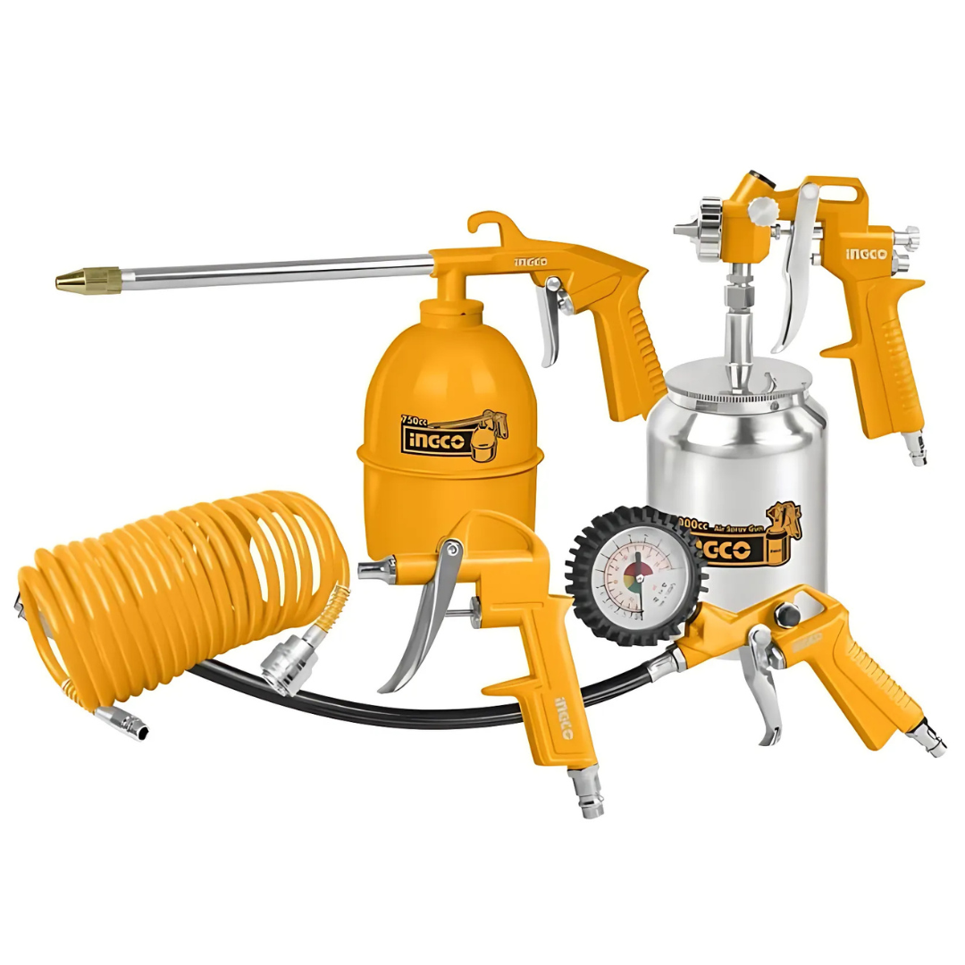 Ingco 5 Pieces Set Air Tools - AKT0053