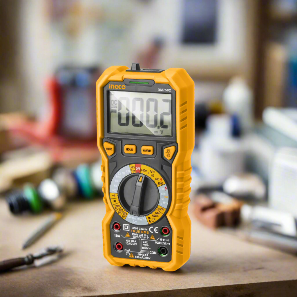 Ingco Digital Electric Multimeter 1000 Volts - DM7502