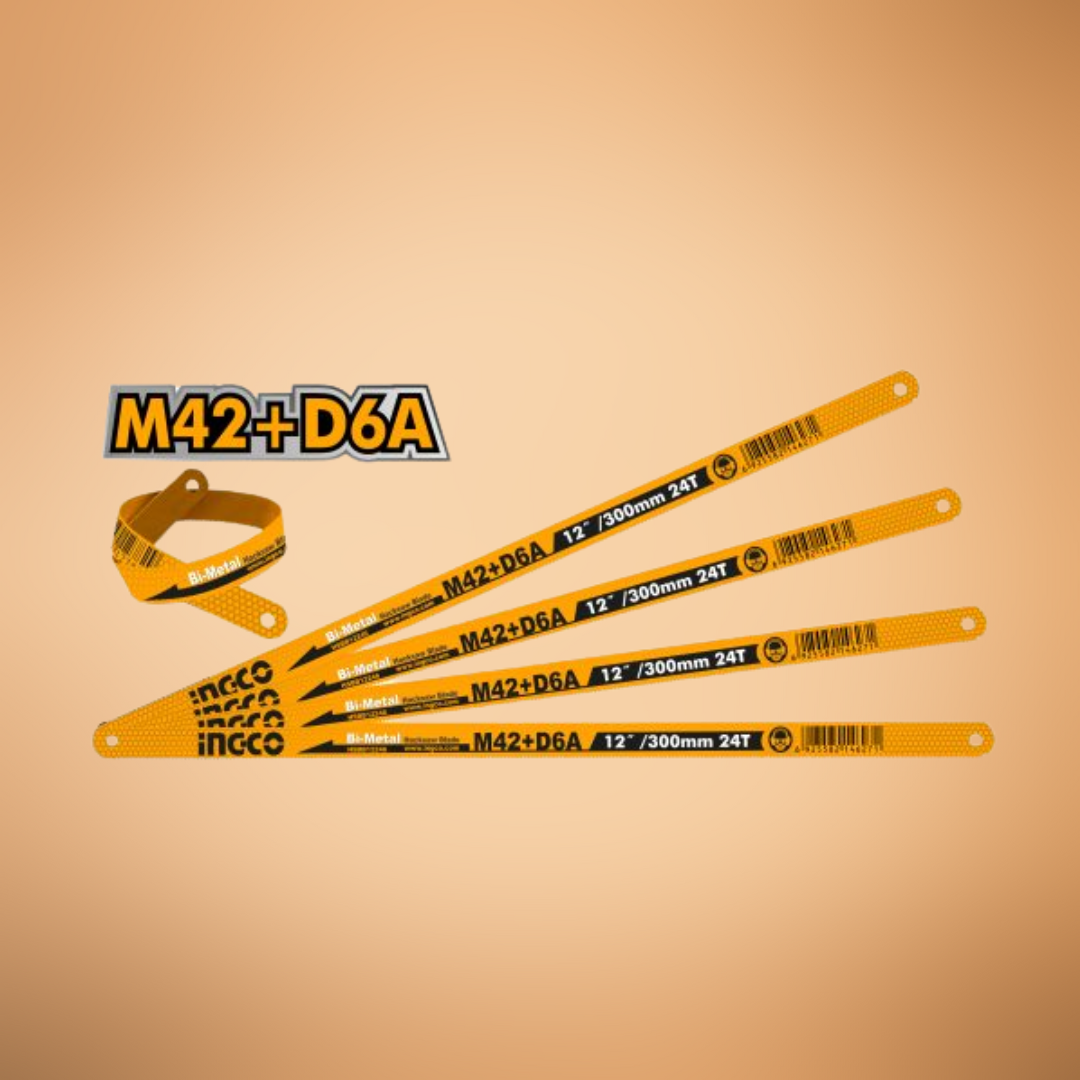 Ingco Bi-Metal Hacksaw Blade - 18T, 24T & 32T