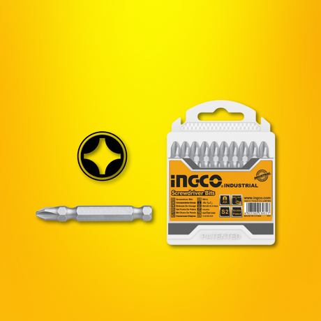 Ingco 10 Pieces Screwdriver Bits set - SDB11PH223