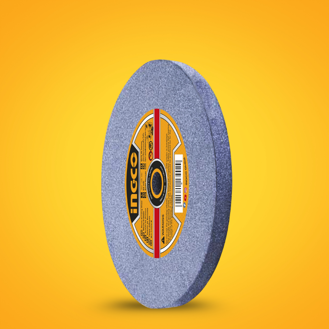 Ingco Abrasive Grinding Wheel for 6" & 8" Bench Grinders – AGW1506023 / AGW2008016