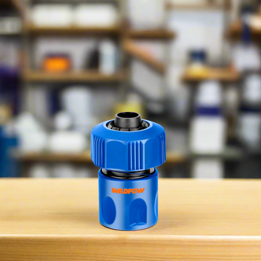 Wadfow 3/4" Plastic Hose Quick Connector With Water-Stop Function - WQC2E34