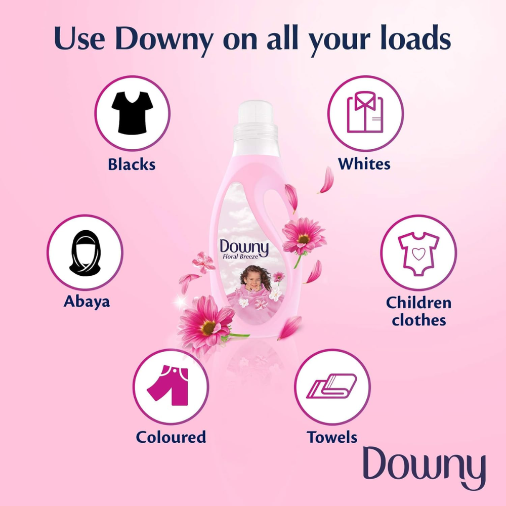 Downy Floral Breeze 27 Washes Fabric Conditioner - 3L