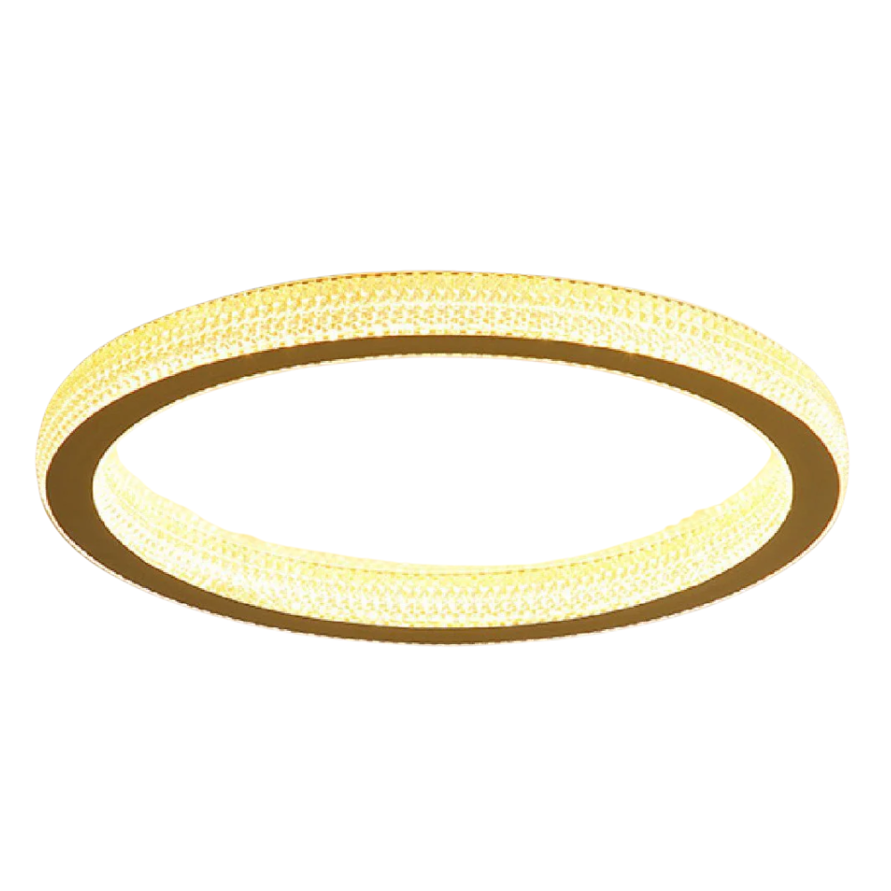 Modern Round Golden Lampshade Ceiling Light - ESC-SJXD-A-Y420