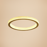 Modern Round Golden Lampshade Ceiling Light - ESC-SJXD-A-Y420