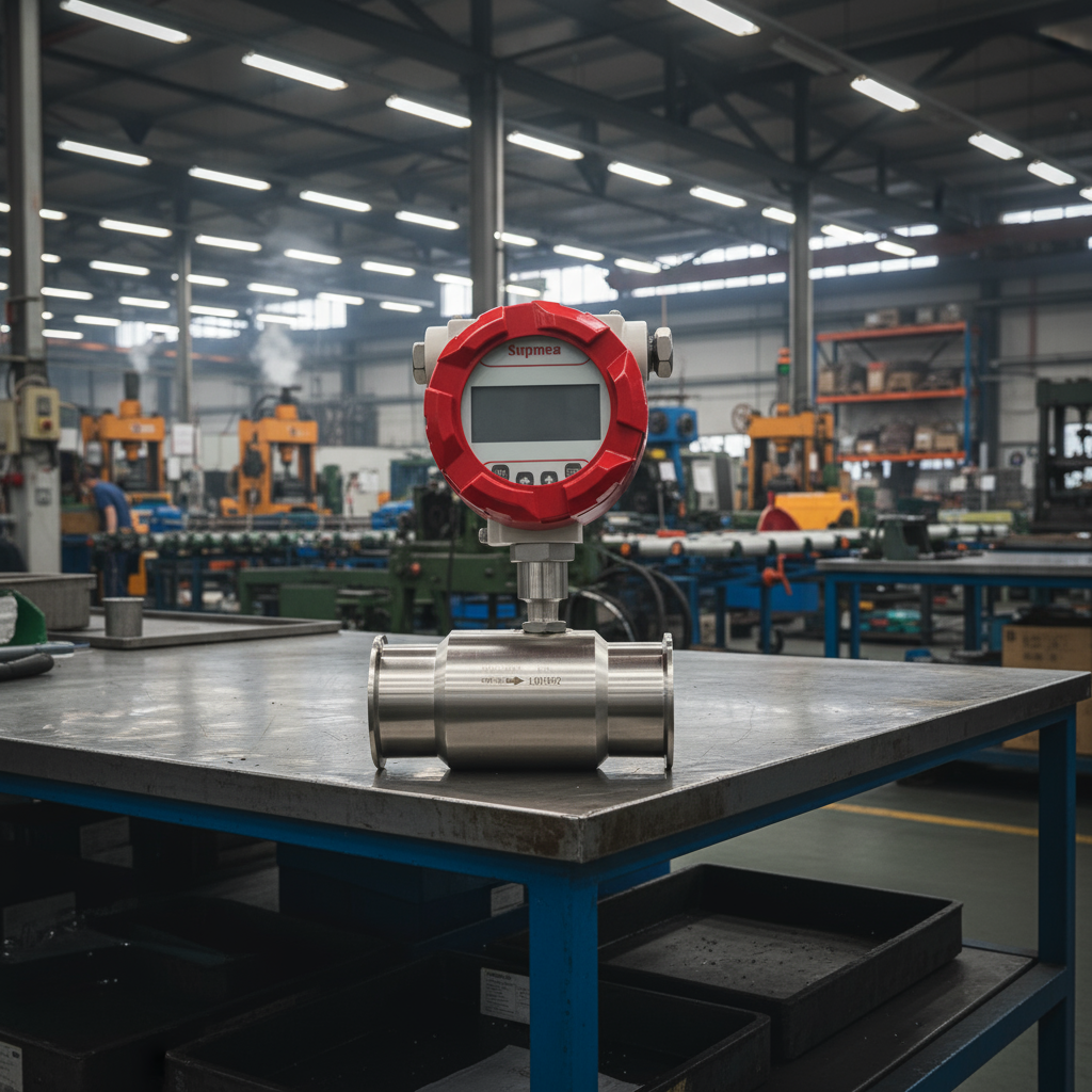 Supmea Turbine Flowmeter