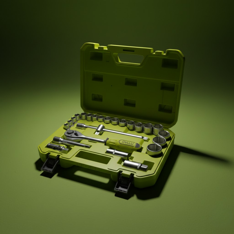 Dyllu 25 Pieces 1/2" Socket Set - DTST2D25