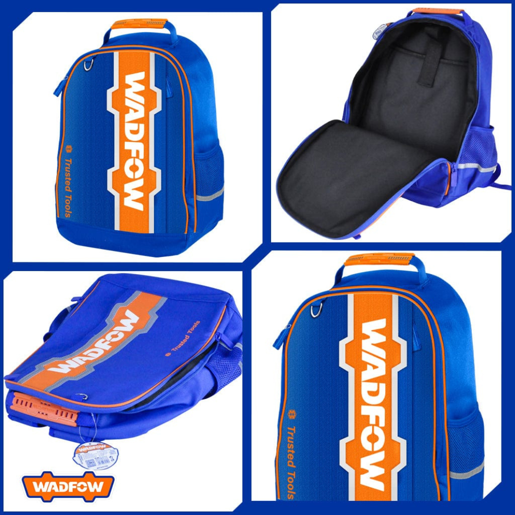 ProGear Carry Kit - Wadfow 12" Tools Bag + Wadfow Professional Waist Tools Bag + Wadfow Tools Backpack