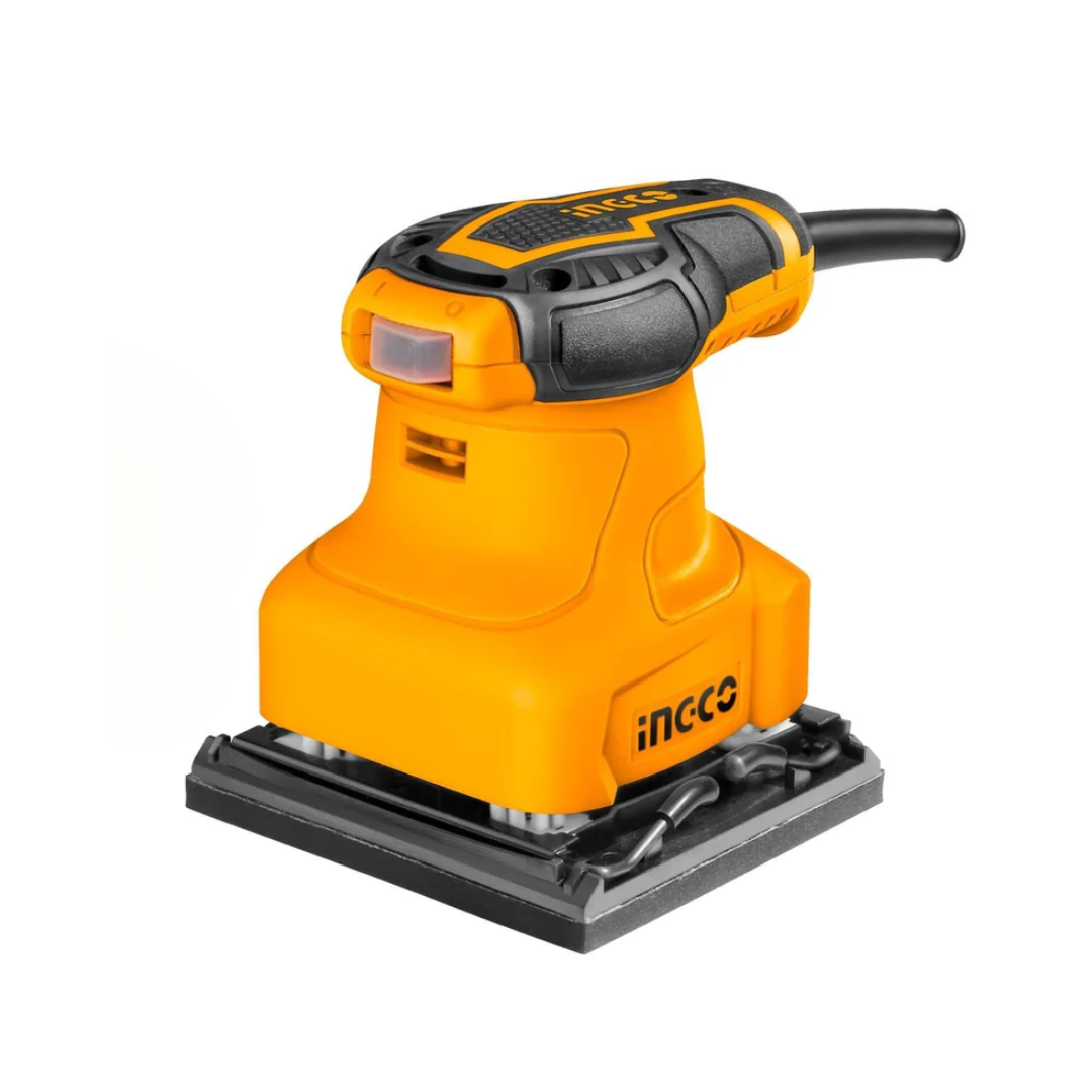 Ingco 240W Corded Palm Sander with With 5-Pieces Sand Papers - PS2408