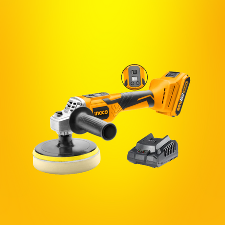 Ingco Lithium-Ion Cordless Angle Polisher 20V 2.0Ah - APLI2001