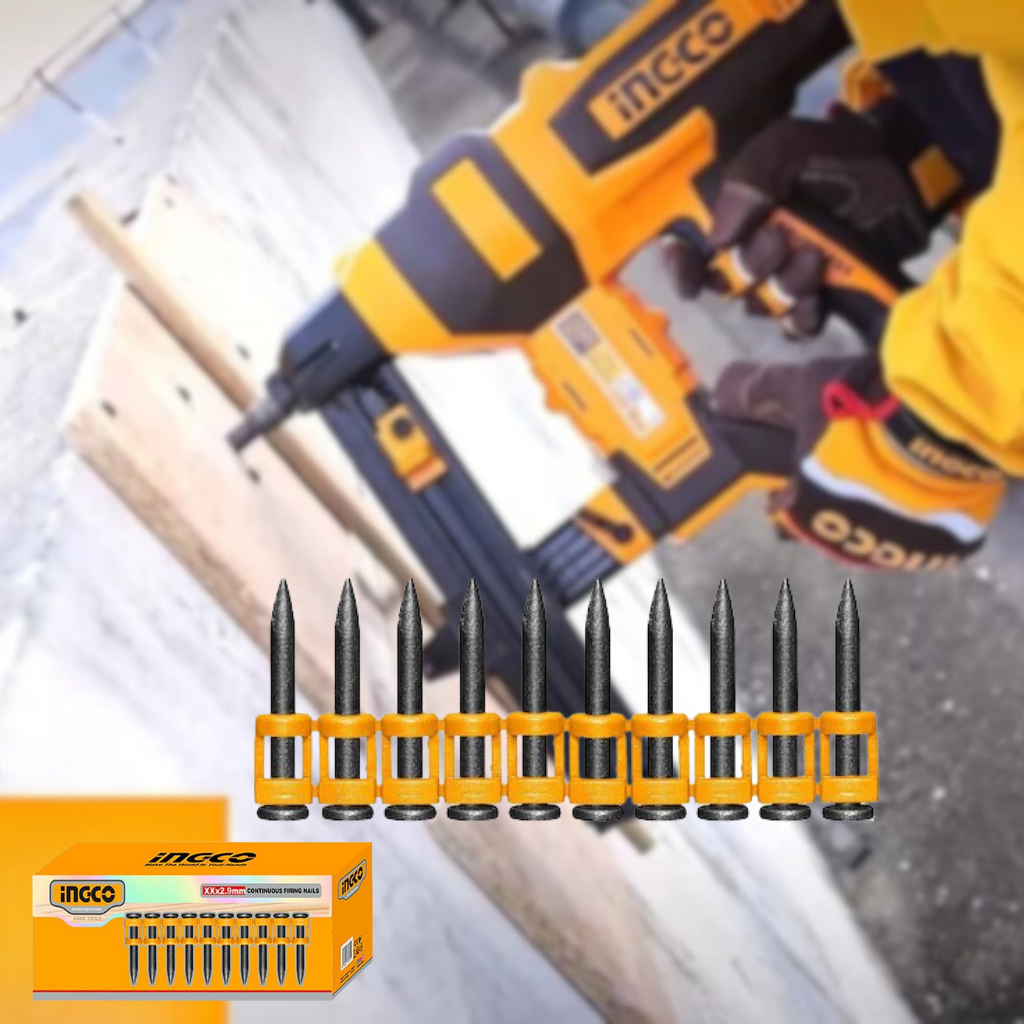 Ingco Continuous Firing Nails 1000 Pieces  - ANA02271