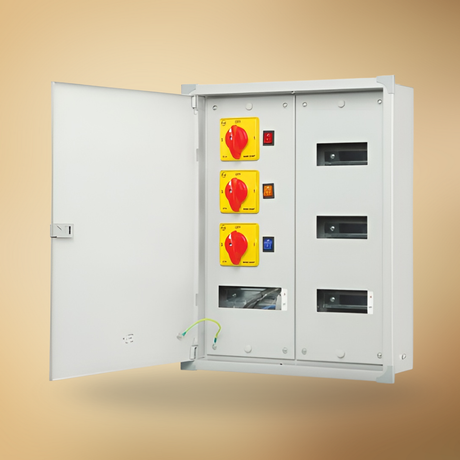 Indoasian Phase Selector Distribution Board  6-12 Way