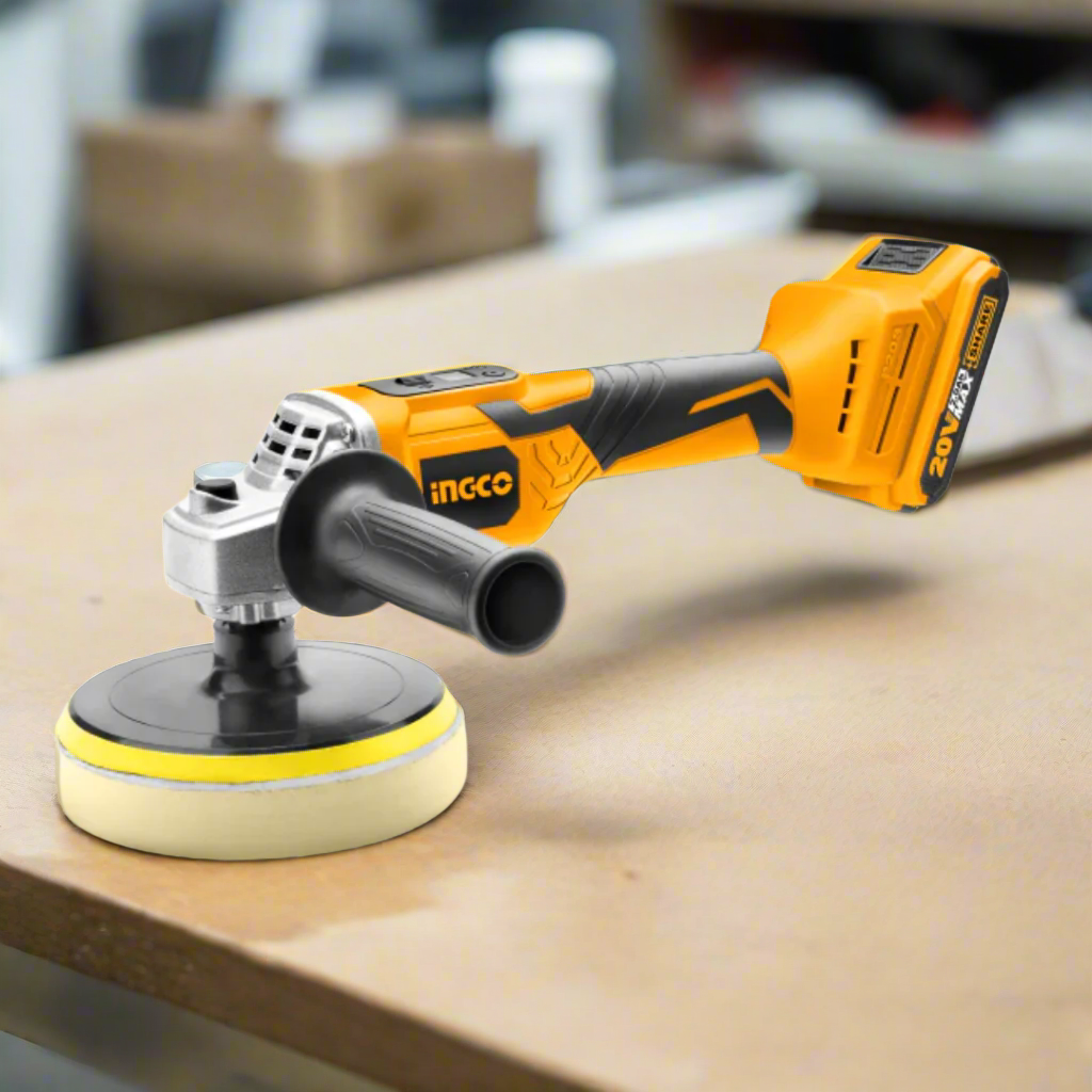 Ingco Lithium-Ion Cordless Angle Polisher 20V 2.0Ah - APLI2001