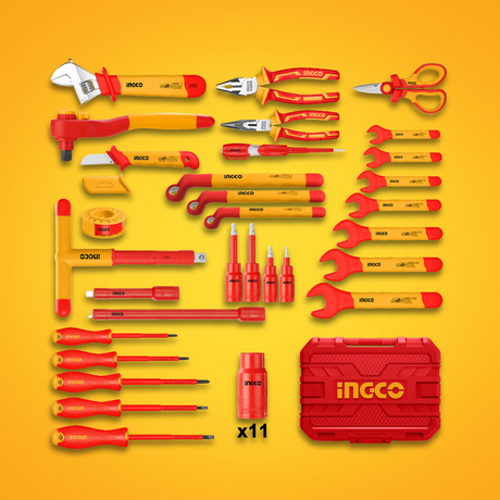 Ingco 41 Pieces Insulated Tools Set - HKITH4101