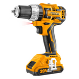 Ingco Lithium-Ion Cordless Brushless Hammer Impact Drill 20V - CIDLI20608