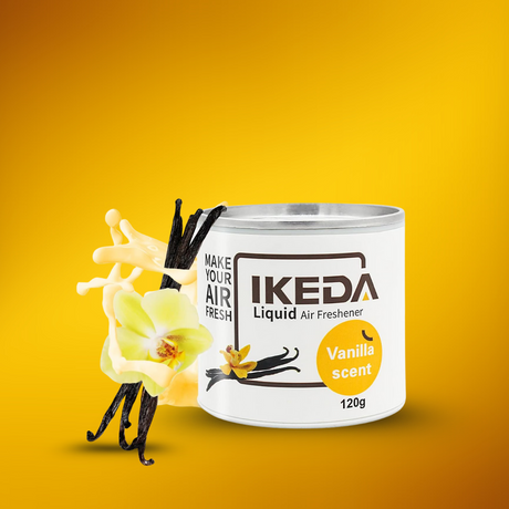 Ikeda Vanilla Scent Liquid Air Freshener - 120g